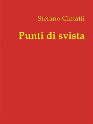 cover image of Punti di svista